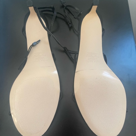 Zara black strap shoes size 41 - Picture 3 of 4